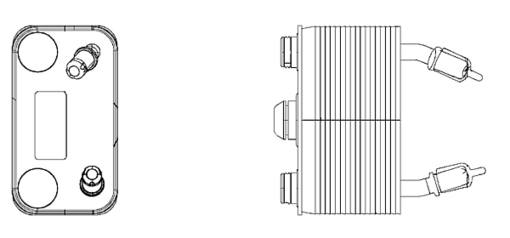 BMW Auto Trans Oil Cooler 17207500754 - Behr 376778191